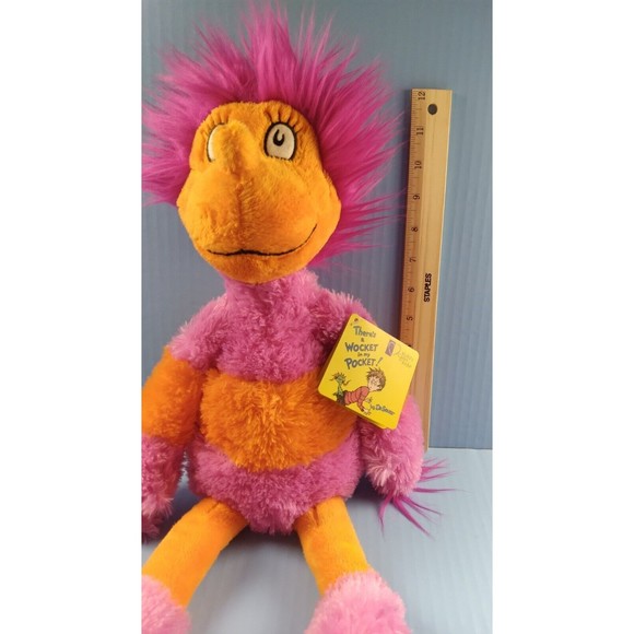 Kohls Cares 18" There's a Wocket in My Pocket Dr. Seuss Plush Stuffed Animal Toy - Picture 6 of 10